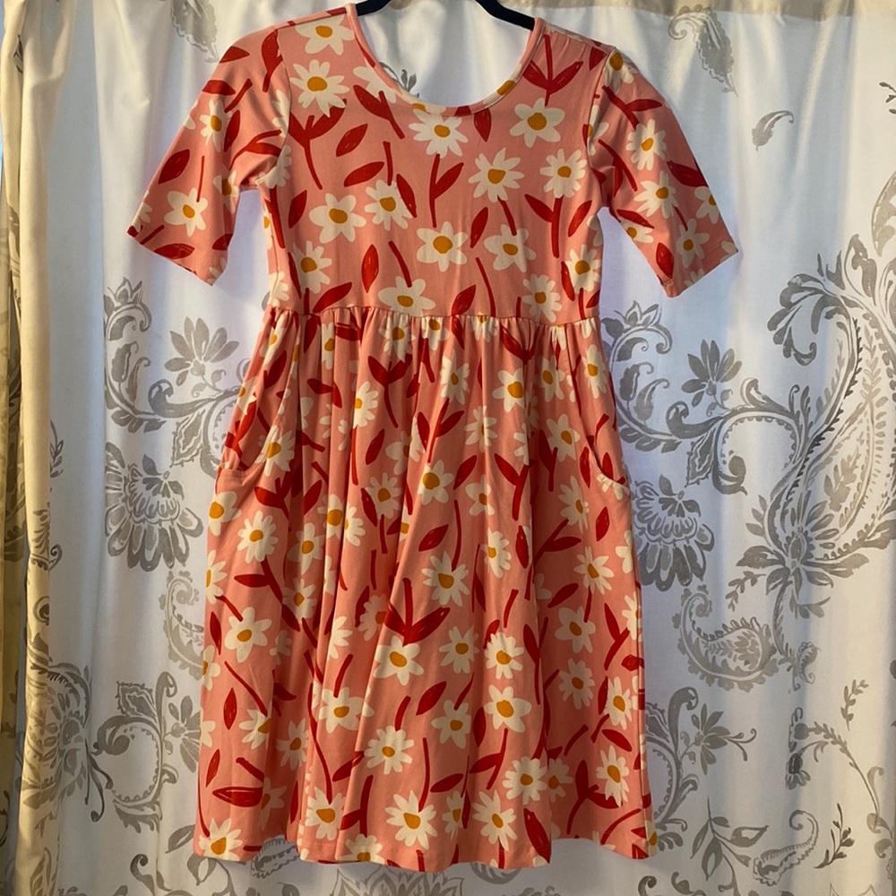 Hanna Anderson size 12 girls skater dress